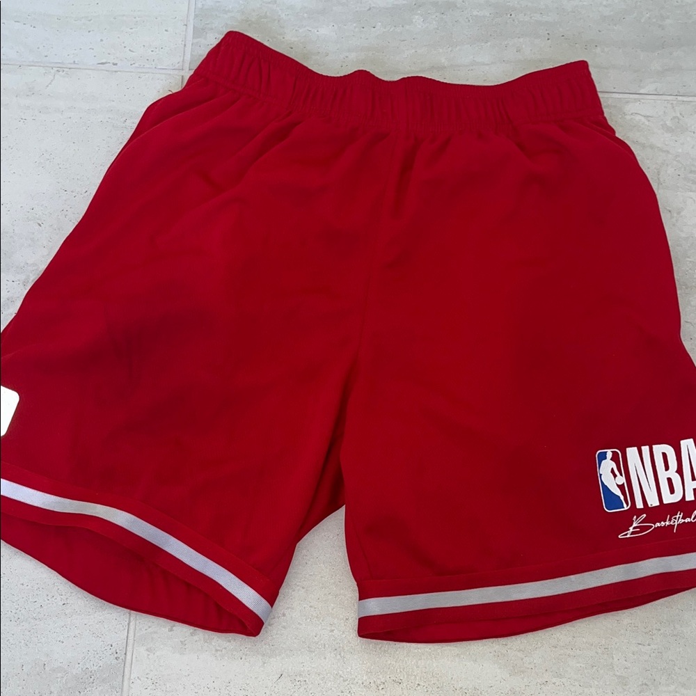 NBA Red Athletic Shorts